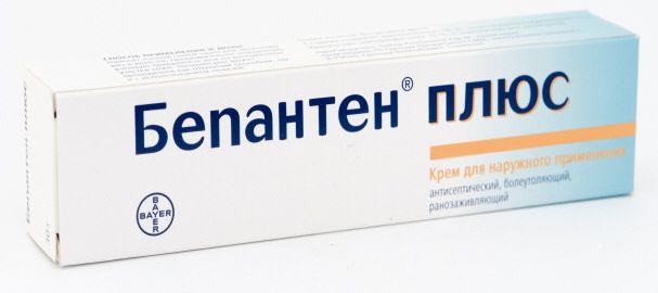 Бепантен плюс 5% + 0,5% крем д/наружн пр 30г N1 туба алюм ПК